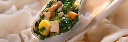 吃饺子